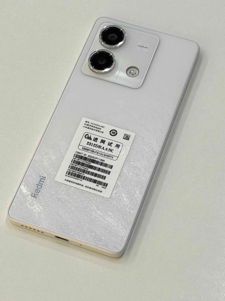 Xiaomi Redmi Note 13 5G 12GB/128GB Trắng. Mua bán Điện thoại tại Quận Thanh Khê Đà Nẵng được đăng bởi dương hình 1
