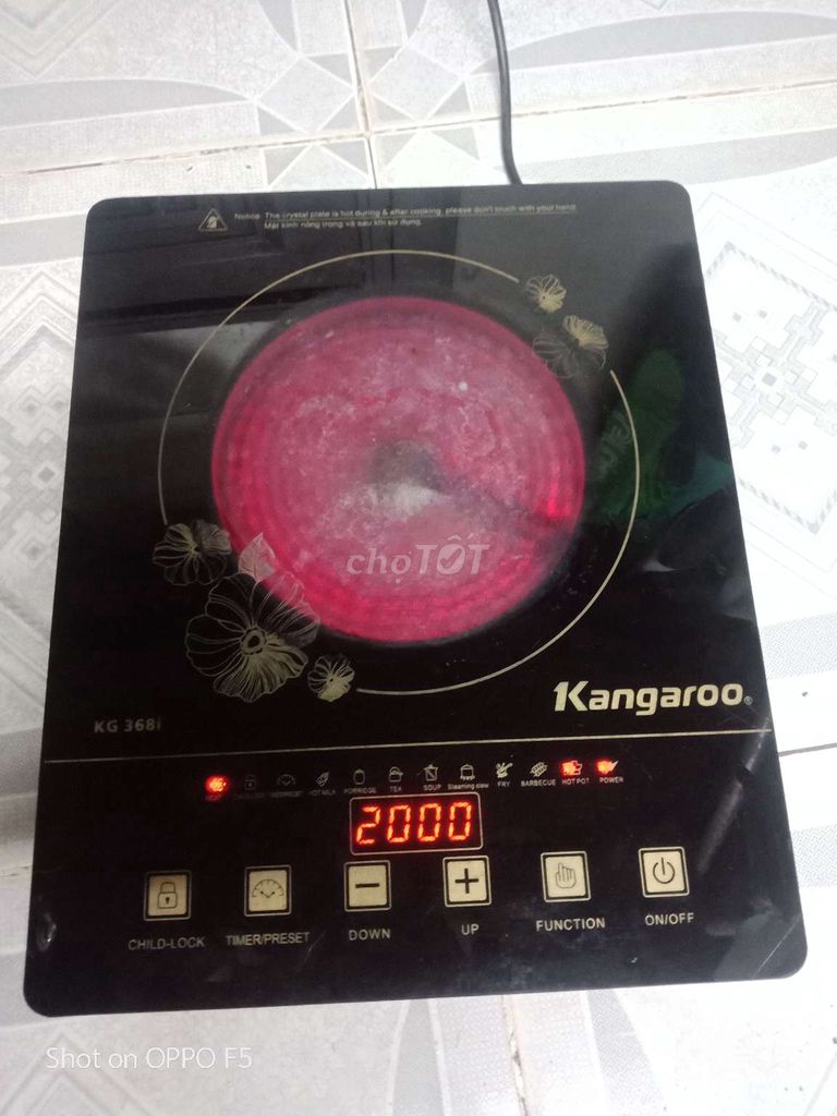 Bếp hồng ngoại Kangaroo KG368i