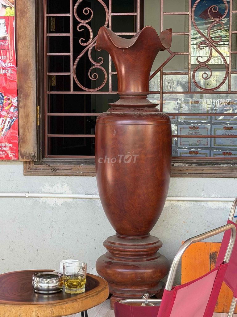 Lục bình Gỗ căm xe Nâu. Mua bán Đồ sưu tầm, đồ cổ tại Huyện Hòa Vang Đà Nẵng được đăng bởi phát hình 1