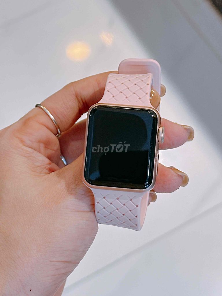 apple watch s3-38mm hồng ful pk