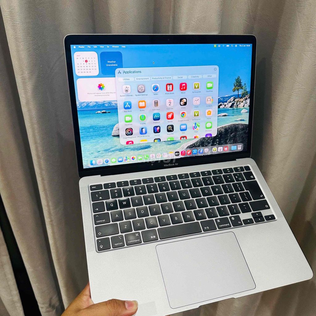 Apple MacBook Air 2020 Bạc 2.8K Retina. Mua bán Laptop tại Quận Thanh Khê Đà Nẵng được đăng bởi Phi Nhật hình 1