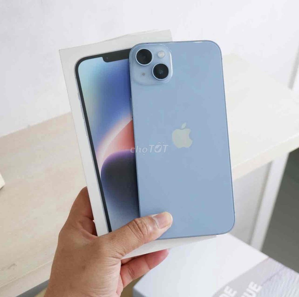 iPhone 14 Plus 128GB Xanh FULLBOX BH APPLE 05/2025. Mua bán Điện thoại tại Quận 10 Tp Hồ Chí Minh được đăng bởi iStockHCM hình 1