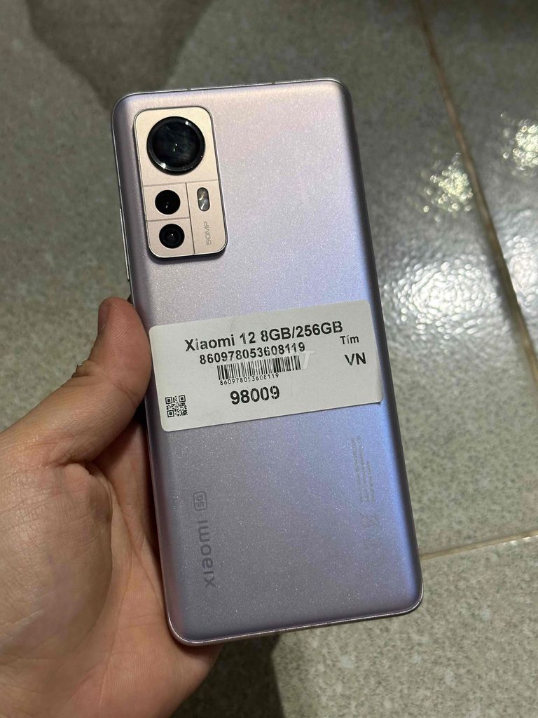 Xiaomi Mi 12 8/256Gb. Zin chính hãng. Mua bán Điện thoại tại Thành phố Thủ Đức Tp Hồ Chí Minh được đăng bởi Hiếu hình 1