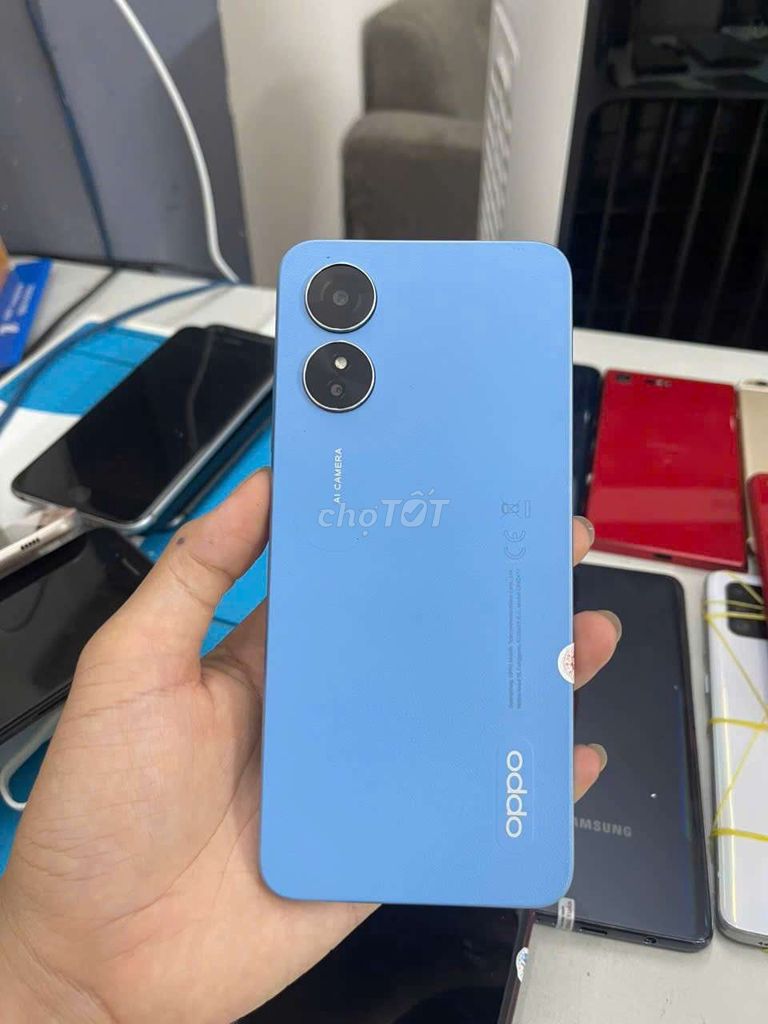 Oppo A17 4/64g, full chức năng. Mua bán Điện thoại tại Thành phố Thủ Dầu Một Bình Dương được đăng bởi Phước Mobile hình 1