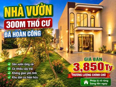 Townhouse 300 m² · 3 bed · Đường Đinh Đức Thiện