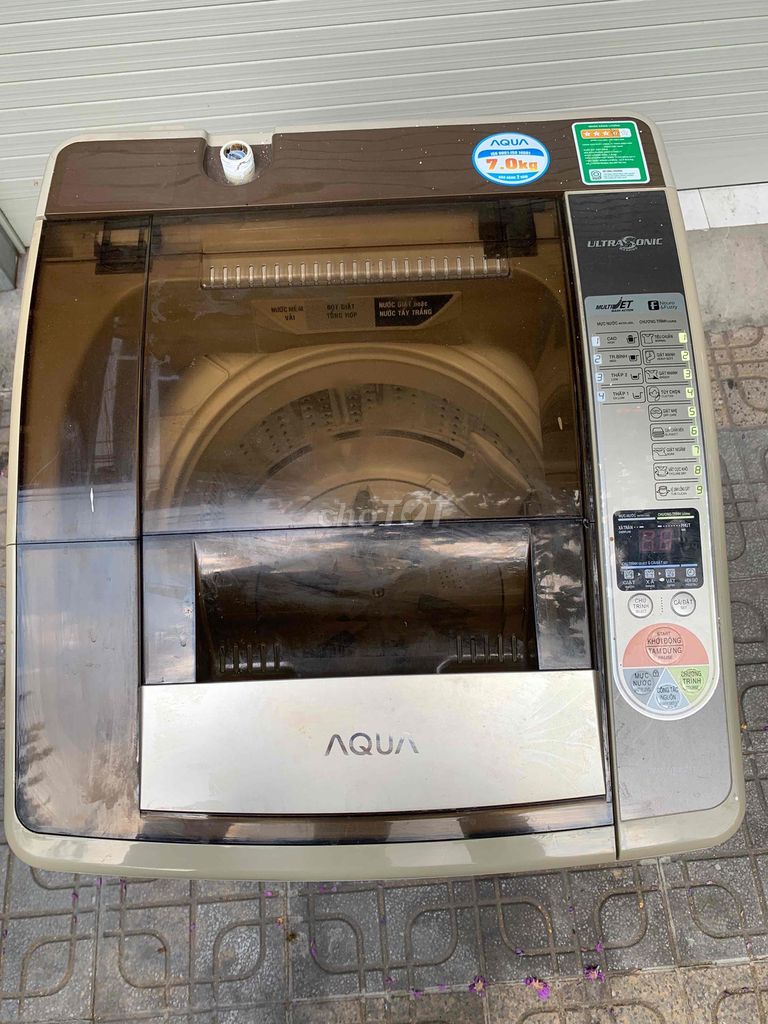 máy giặt Aqua 7kg đẹp ơi là đẹp