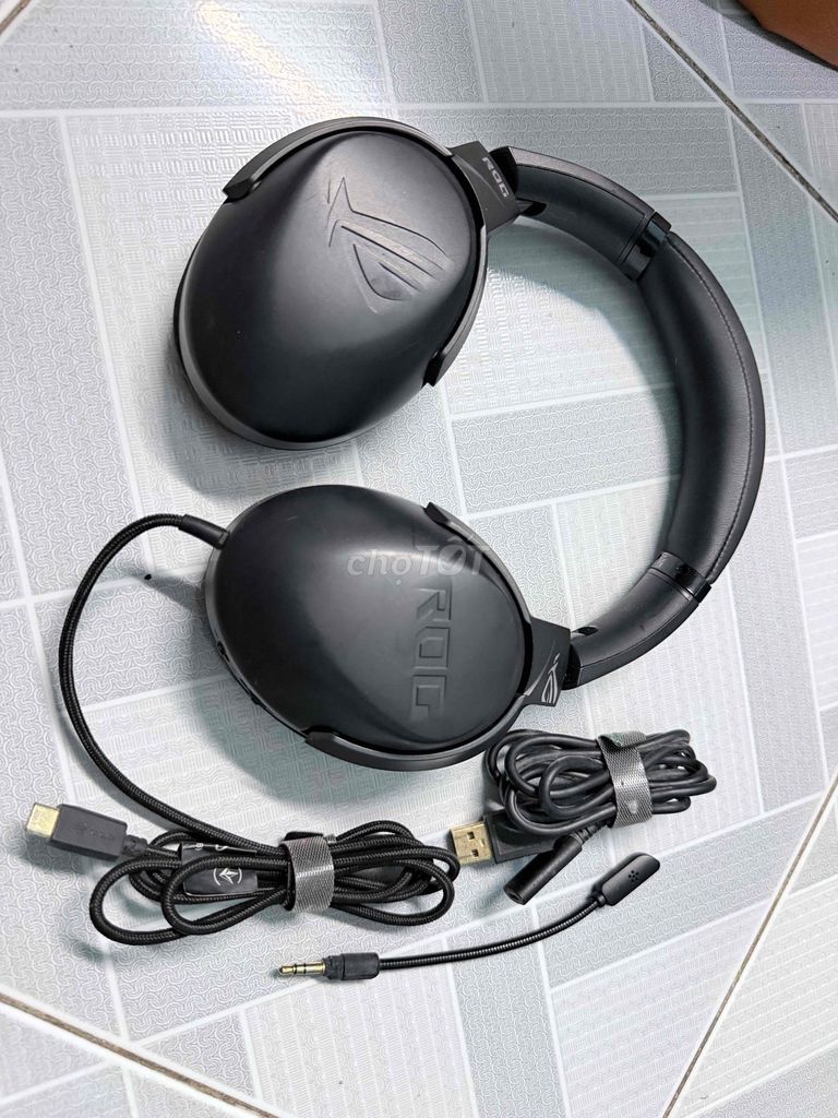 Tai nghe Asus ROG STRIX GO Đen. Mua bán Tivi, Âm thanh tại Quận Ninh Kiều Cần Thơ được đăng bởi Huỳnh Khánh Duy hình 1