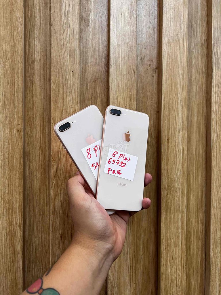 Apple iPhone 8 Plus 64GB Vàng hồng Nguyên bản. Mua bán Điện thoại tại Quận Đống Đa Hà Nội được đăng bởi  HT Mobie Trả góp nợ xáu bao duyệt hình 1
