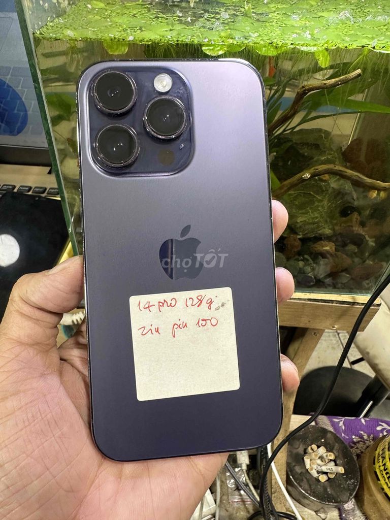 Apple iPhone 14 Pro 128GB Tím LL/A. Mua bán Điện thoại tại Quận Tân Phú Tp Hồ Chí Minh được đăng bởi gia phát hình 1