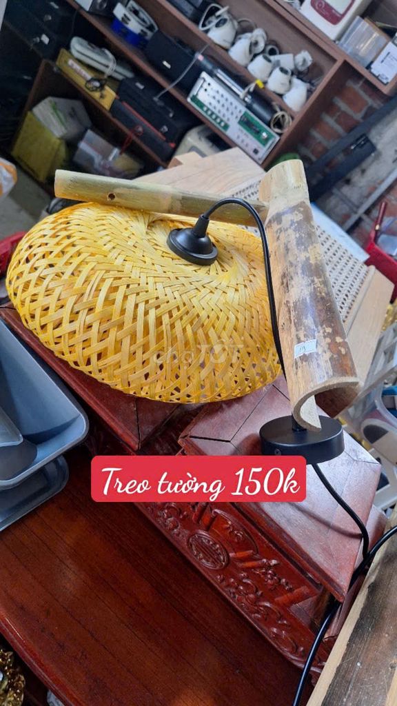 Đèn treo tường Tre Vàng. Mua bán Đèn tại Quận Ngũ Hành Sơn Đà Nẵng được đăng bởi Đồ Cũ TTpro hình 1