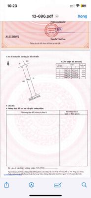 Thổ cư Sổ riêng Lang Minh Xuân Lộc Ngang 6 Dài 47. Mua bán đất tại Huyện Xuân Lộc Đồng Nai được đăng bởi Đào Viễn Đông