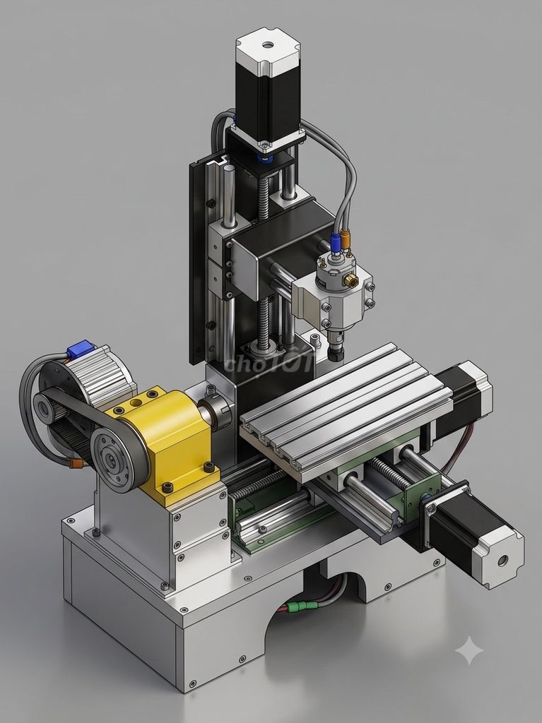 Máy tiện phay Micro-CNC. Mua bán Đồ chuyên dụng, Giống nuôi trồng tại Quận 10 Tp Hồ Chí Minh được đăng bởi Tuấn hình 1