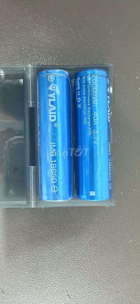 Thanh lý 50 viên Pin sạc GYLAD IMR 18650 . Mua bán Phụ kiện (Màn hình, Chuột...) tại Quận Bình Thạnh Tp Hồ Chí Minh được đăng bởi Gia Bảo hình 1