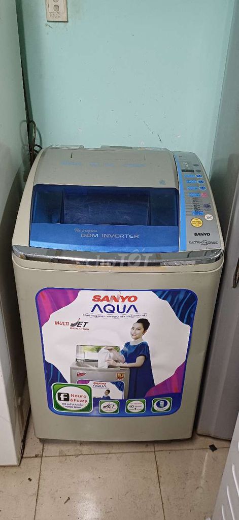 Máy giặt Sanyo Inverter 9kg. Mua bán Máy giặt tại Quận 6 Tp Hồ Chí Minh được đăng bởi Anh Quý hình 1