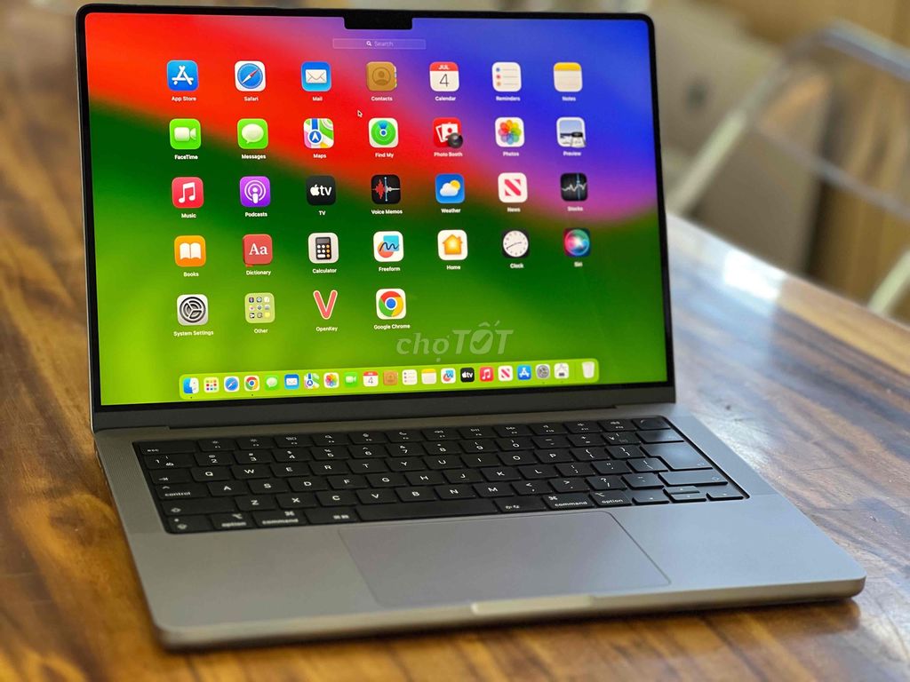 Apple MacBook Pro 14 inch M1 Pro 16GB/512GB Xám. Mua bán Laptop tại Quận Hải Châu Đà Nẵng được đăng bởi Việt Lê hình 1