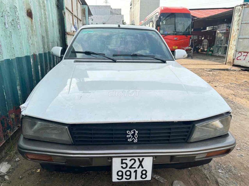 Peugeot 505 2002 Trắng 5 chỗ. Mua bán Ô tô tại Quận Bình Tân Tp Hồ Chí Minh được đăng bởi kiên hình 1