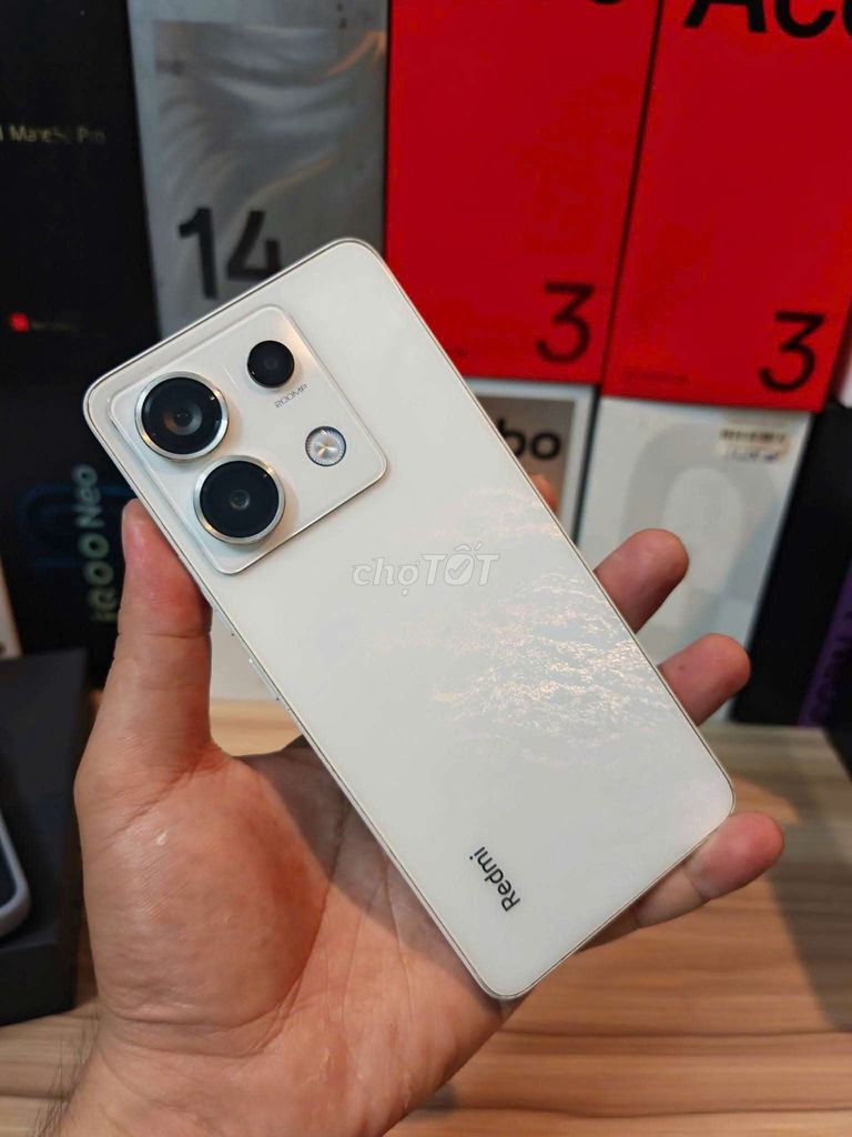 Redmi Note 13 Pro 5G 256GB quốc tế. Mua bán Điện thoại tại Thành phố Thuận An Bình Dương được đăng bởi Thu Quynh shop hình 1