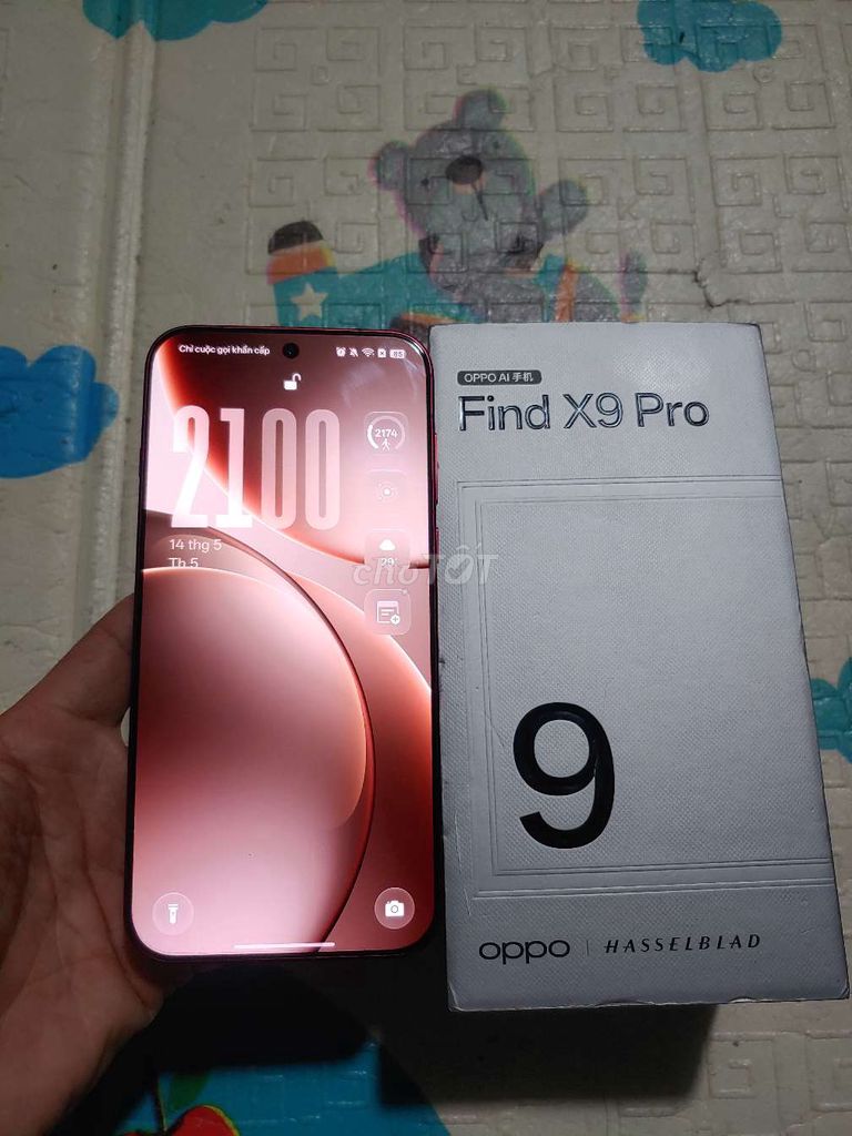 Oppo Find X9 Pro Đỏ Đã qua sử dụng. Mua bán Điện thoại tại Huyện An Dương Hải Phòng được đăng bởi Phuong Chi hình 1