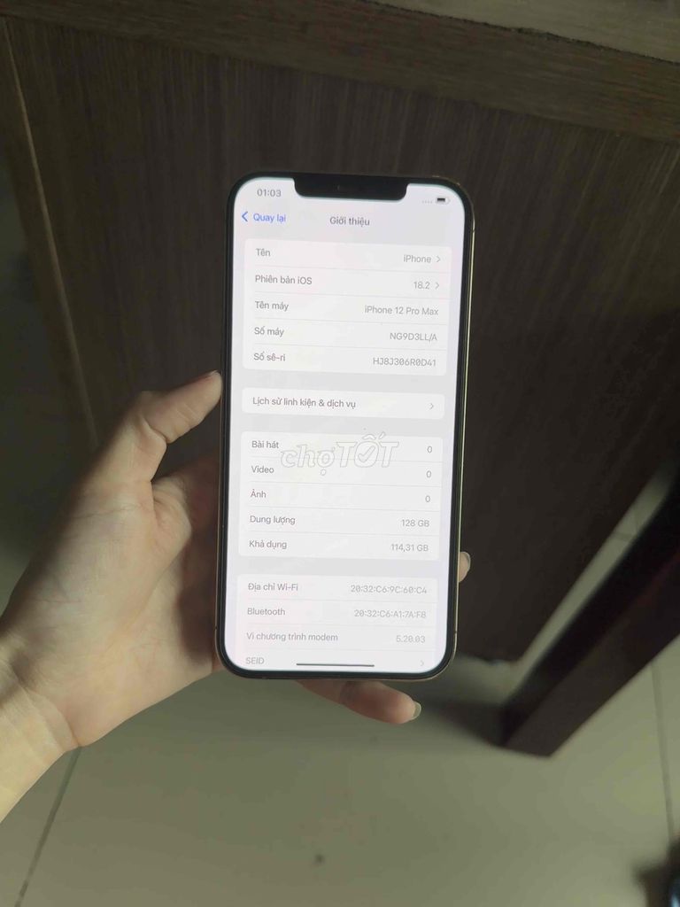 iPhone 12 Pro Max 128GB Quốc tế