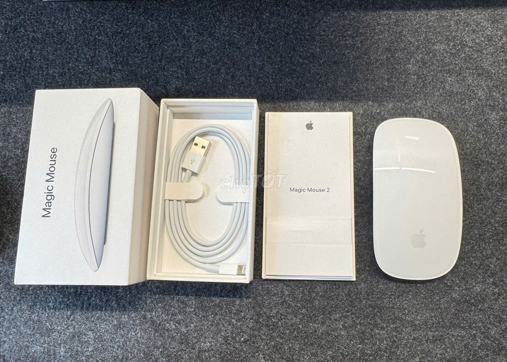 Chuột Apple Magic Mouse 2 Trắng. Mua bán Phụ kiện (Màn hình, Chuột...) tại Thành phố Trà Vinh Trà Vinh được đăng bởi Son Nguyen hình 1