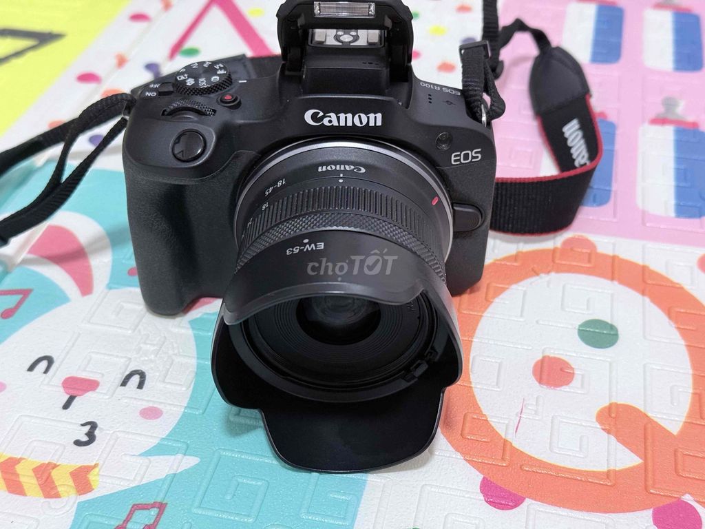 Máy ảnh Canon R100 Đen 98% mới. Mua bán Máy ảnh, Máy quay tại Huyện Gia Lâm Hà Nội được đăng bởi Nam Le Xuan hình 1