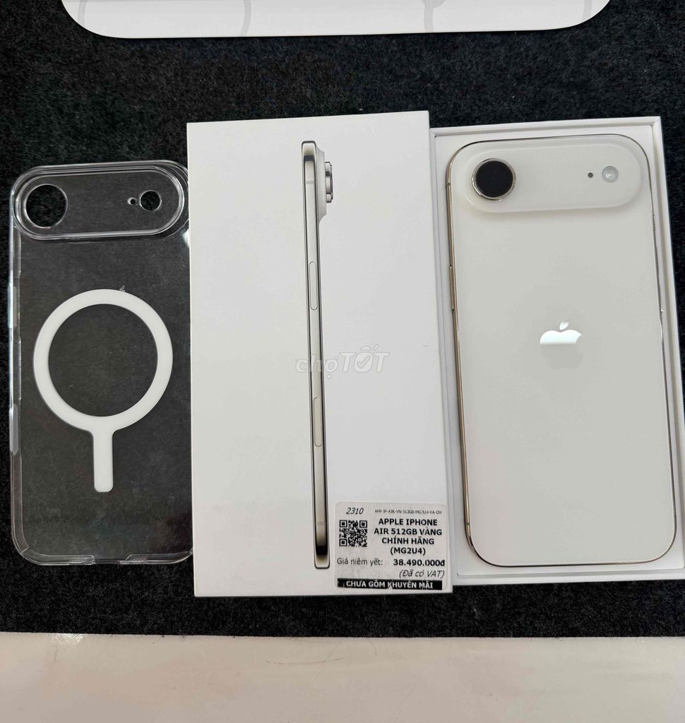 Apple iPhone Air 512GB Vàng Mới keng vna bh 3/2027. Mua bán Điện thoại tại Quận Tân Bình Tp Hồ Chí Minh được đăng bởi Shop Trung Văn Apple Watch hình 1