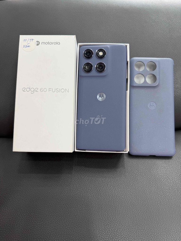 Motorola Edge 60 Fusion 5G 256GB Xám. Mua bán Điện thoại tại Quận 8 Tp Hồ Chí Minh được đăng bởi Thanh Nhi hình 1