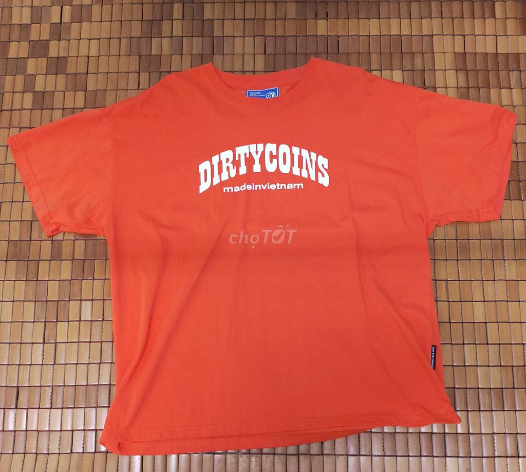 Áo thun Dirty Coins Nam size M Cam. Mua bán Quần áo tại Huyện Mang Thít Vĩnh Long được đăng bởi Huy hình 1