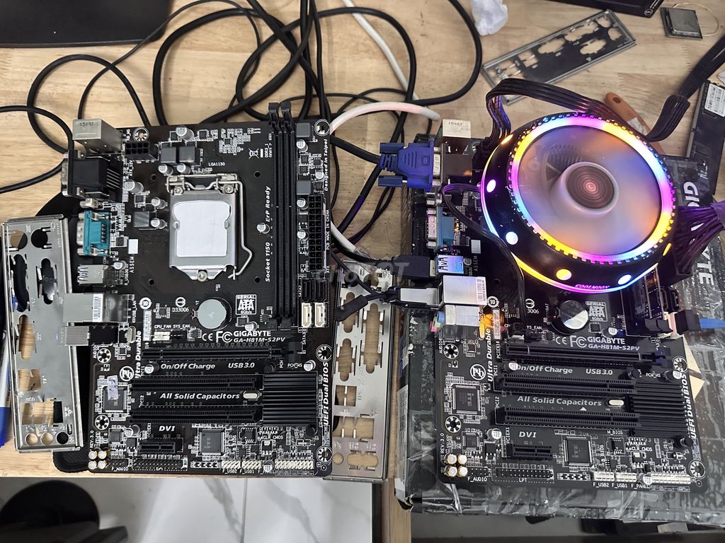 Mainboard Giga H81M-S2PV LGA1150 - nguyên zin. Mua bán Linh kiện (RAM, Card...) tại Quận Tây Hồ Hà Nội được đăng bởi MayTinhGiaReHaNoi hình 1