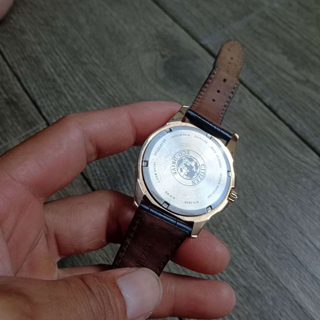 Đồng hồ Citizen Eco-Drive Dây da Đen. Mua bán Đồng hồ tại Thị xã Tân Uyên Bình Dương được đăng bởi Chuong Pham hình 1