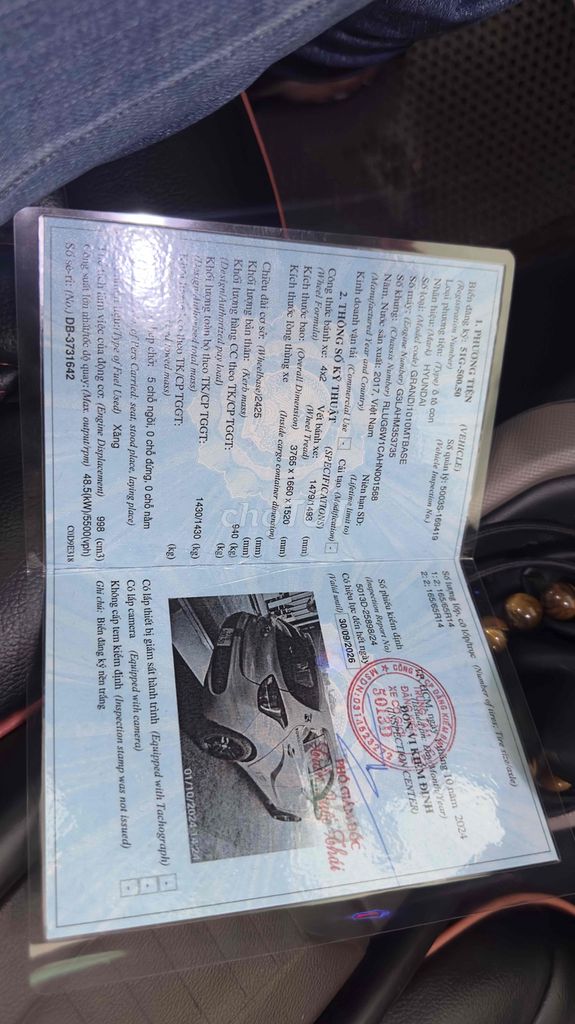 Hyundai Grand i10 2016 1.0 Base - 145000 km. Mua bán Ô tô tại Thành phố Thủ Đức Tp Hồ Chí Minh được đăng bởi Man Nguyen hình 9