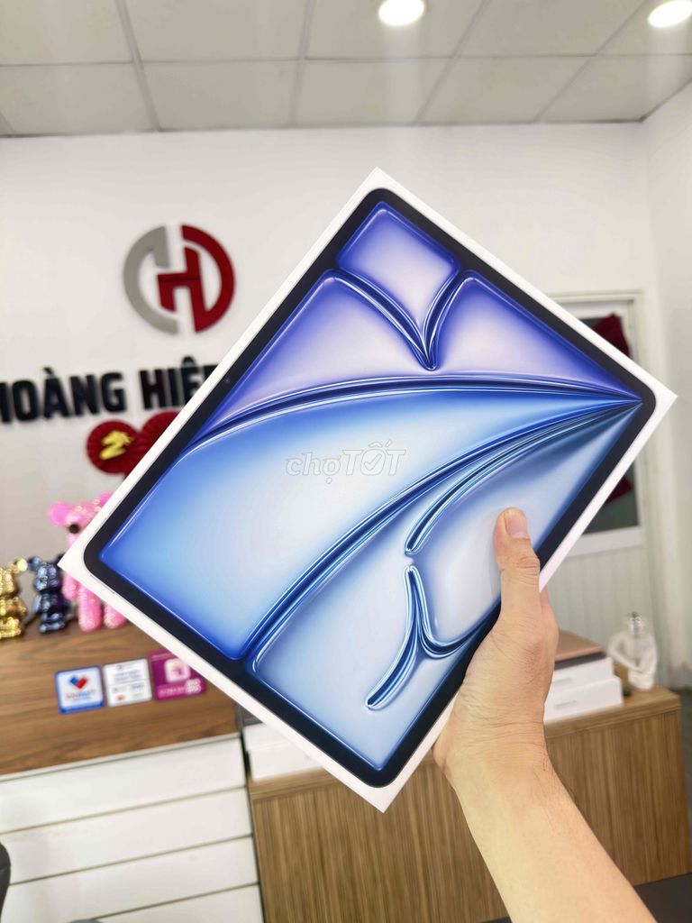 iPad Air 13 M4 Wifi 256GB Xanh Vn New unbox -Góp. Mua bán Máy tính bảng tại Quận 7 Tp Hồ Chí Minh được đăng bởi Hoàng Hiệp Mobile hình 1