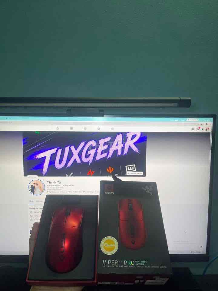 Chuột gaming Razer Viper V3 Pro Sentinal Đỏ. Mua bán Phụ kiện (Màn hình, Chuột...) tại Huyện Bình Chánh Tp Hồ Chí Minh được đăng bởi Thanh Tú hình 1