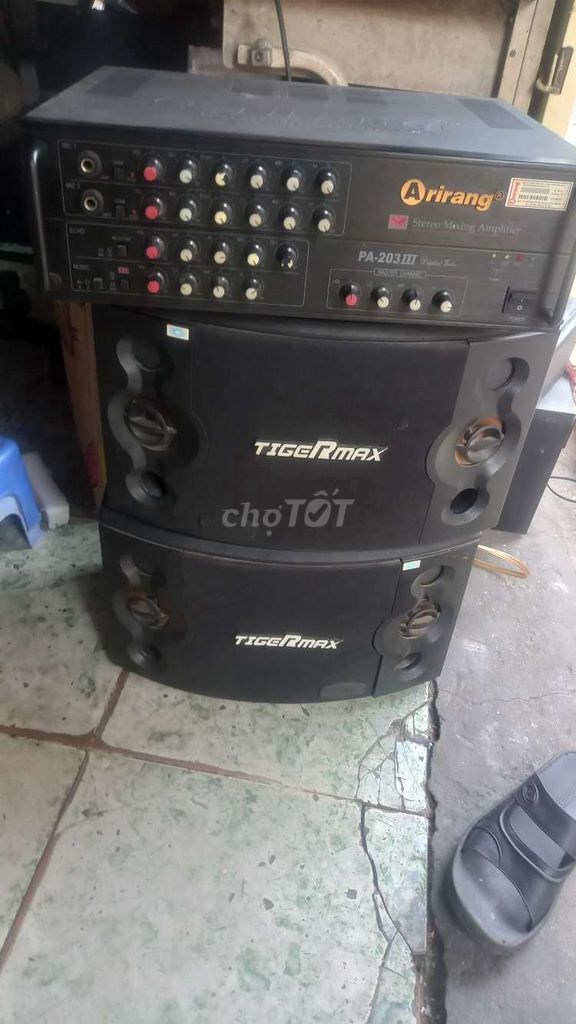 Dàn âm thanh Arirang PA-203III Đen. Mua bán Tivi, Âm thanh tại Quận Gò Vấp Tp Hồ Chí Minh được đăng bởi quang vinh hình 1