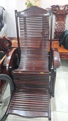 Ghế lưới gỗ + màu nâu + 75x108x185. Mua bán Bàn ghế tại Quận Bình Thạnh Tp Hồ Chí Minh được đăng bởi Hải Yến