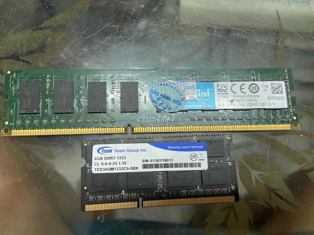RAM 4GB DDR3 Đã qua sử dụng. Mua bán Linh kiện (RAM, Card...) tại Quận Tân Bình Tp Hồ Chí Minh được đăng bởi Lâm Thanh Giang hình 1