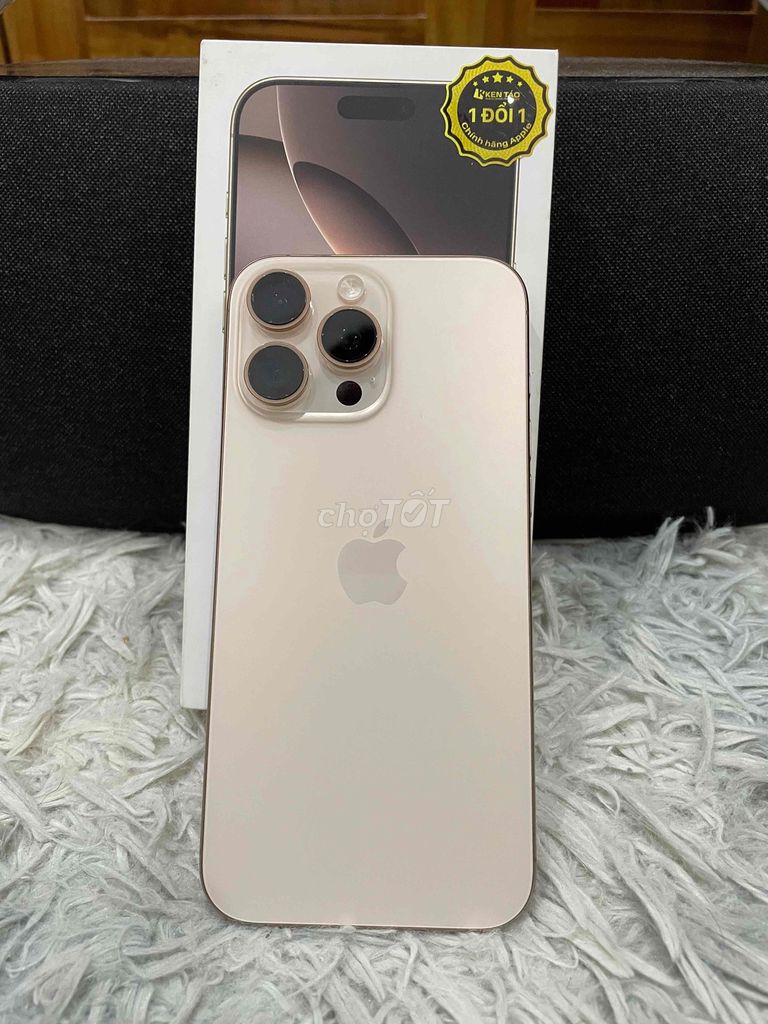 Apple iPhone 16 Pro Max 256GB Vàng đồng. Mua bán Điện thoại tại Quận Ninh Kiều Cần Thơ được đăng bởi Điện Thoại Cỏ Cần Thơ  hình 1