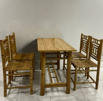 Bộ bàn ăn mặt tre bào (tặng kèm 4 ghế). Mua bán Bàn ghế tại Huyện Lấp Vò Đồng Tháp được đăng bởi Mai Hữu Tài