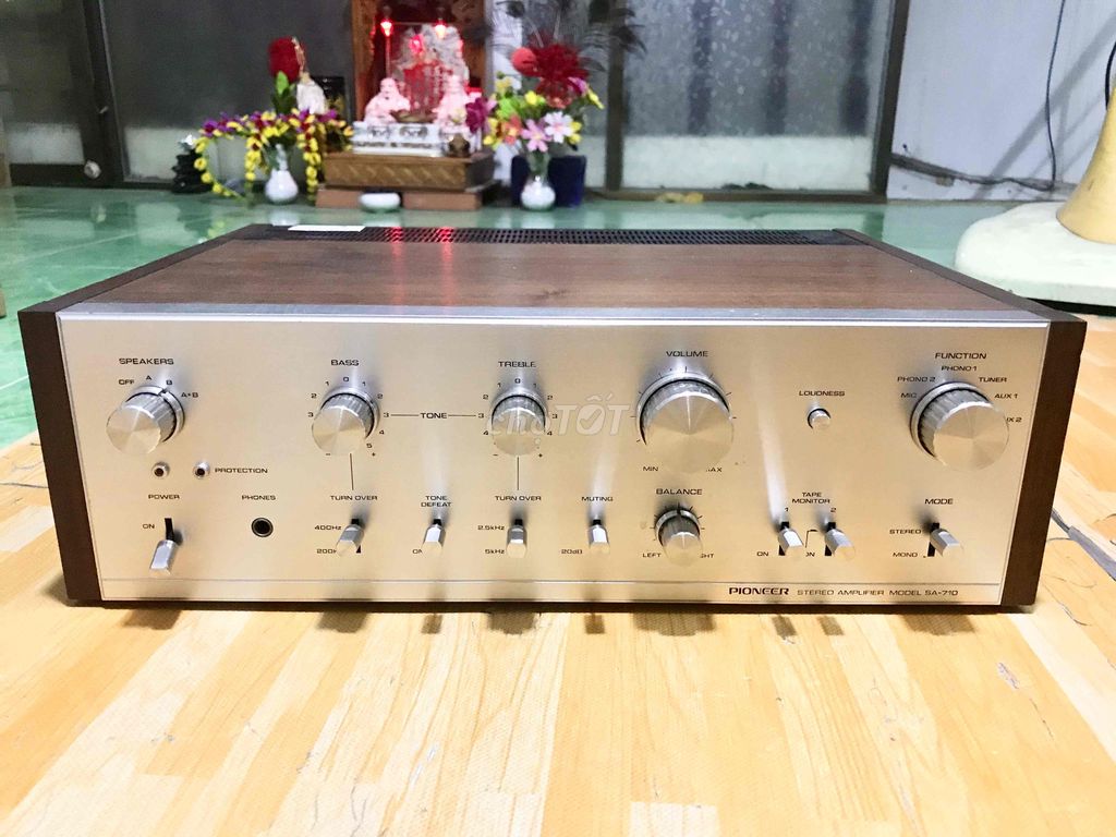 Amply Pioneer SA-710 - Zin đẹp như mới. Mua bán Tivi, Âm thanh tại Quận Tân Phú Tp Hồ Chí Minh được đăng bởi Tony Nghĩa Audio Hàng Bãi  hình 1