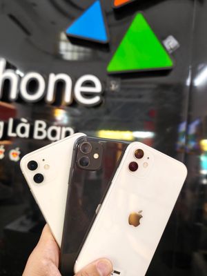 iPhone 11 64-128G Đen Trắng có trả góp nợ xấu