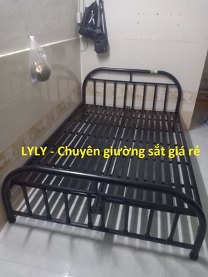 Sẵn giường ống bi 1m2-1m8x2m giao nhanh HCM giá rẻ