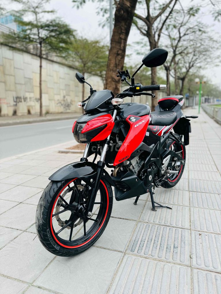 Suzuki gsx S150 đen đỏ naked bike cá tính pkl moto