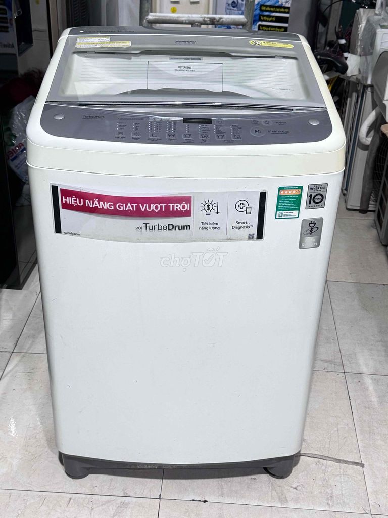 máy giặt LG 10.5kg inverter zin nguyên bản