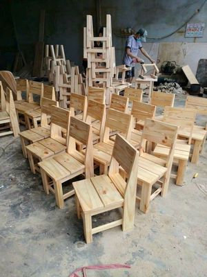 Ghế dựa gỗ thông. Mua bán Bàn ghế tại Quận Tân Phú Tp Hồ Chí Minh được đăng bởi Duy Thuy