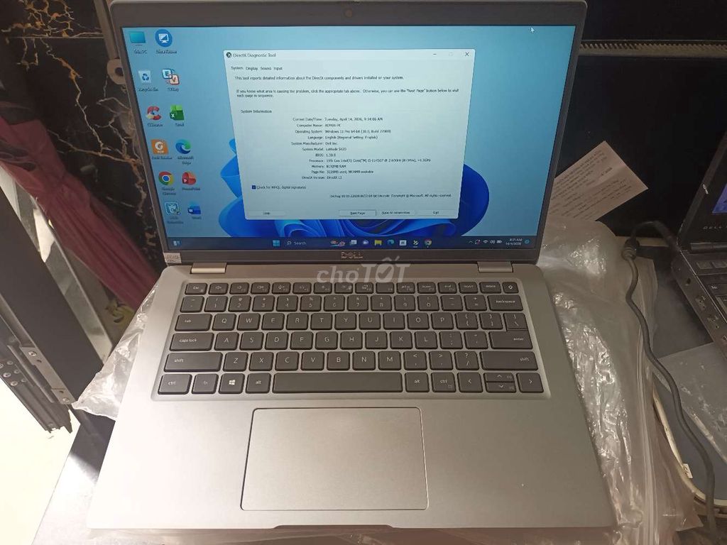 Dell E5420 đẹp 99% i5-1145G7 /8GB/256. Mua bán Laptop tại Quận Hải Châu Đà Nẵng được đăng bởi NGUYỄN ĐĂNG LÝ hình 1