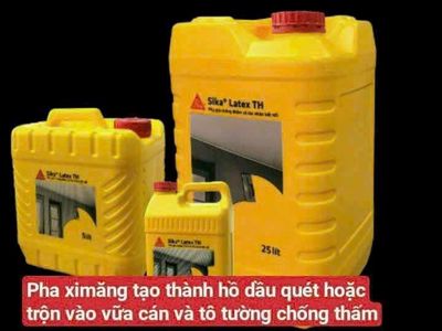 Latex TH Sika chống thấm 5L/25L. Mua bán Đồ chuyên dụng, Giống nuôi trồng tại Huyện Di Linh Lâm Đồng được đăng bởi Doan Quang Hung 