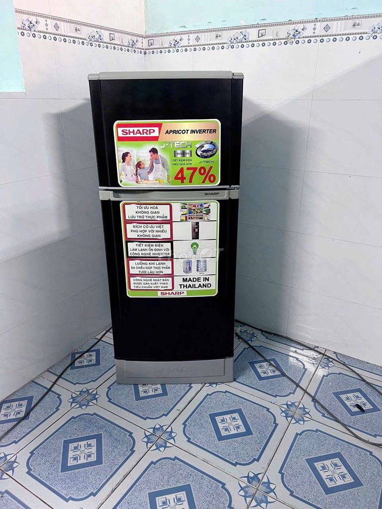 Tủ lạnh Sharp 165L ko đóng tuyết . Mua bán Tủ lạnh tại Huyện Hóc Môn Tp Hồ Chí Minh được đăng bởi Phương Mai hình 1