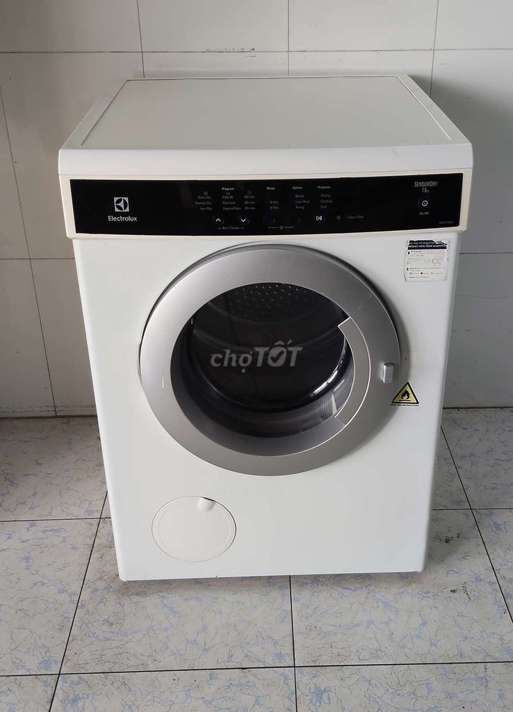 Máy sấy quần áo Electrolux 7.5kg Trắng. Mua bán Máy giặt tại Thành phố Thủ Đức Tp Hồ Chí Minh được đăng bởi DUY ANH hình 1