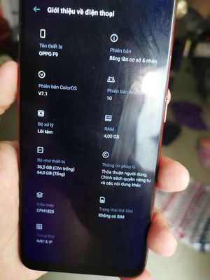 Oppo F9@ Hồng Chính Hãng Ram 4GB 64GB Pin Trâu Zin. Mua bán Điện thoại tại Quận Bình Tân Tp Hồ Chí Minh được đăng bởi Điện Thoại Máy Tính Bảng