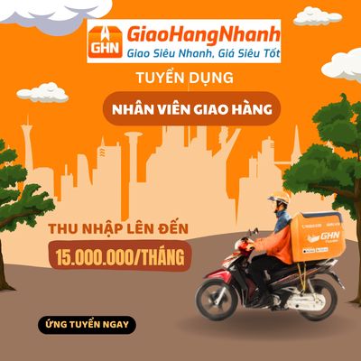 [AN BIÊN] TUYỂN DỤNG SHIPPER GIAO HÀNG